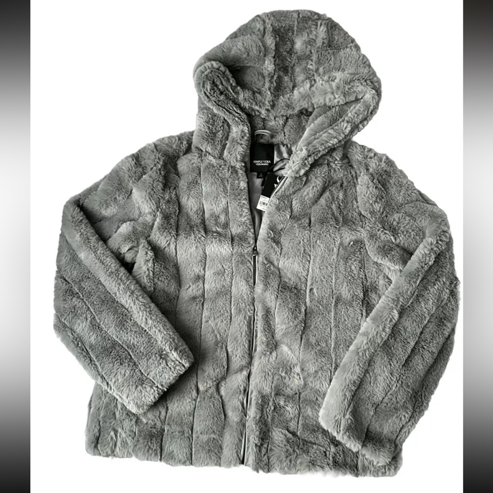 Vera Vera Wang hooded jacket